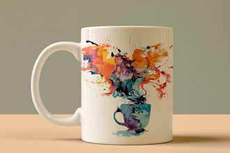 design creative mug design
