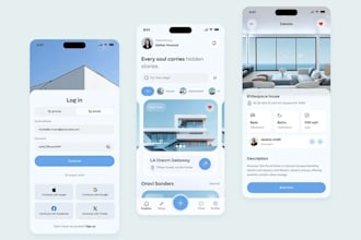 develop a real estate app, property listings app or realtor app