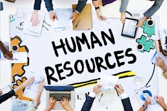 be your recruiter providing full HR and human resources hiring support