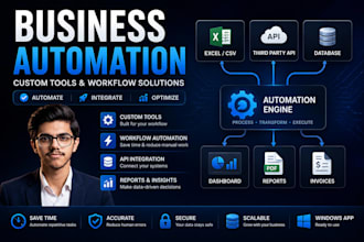 build custom business tools and automation software