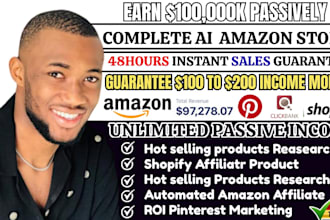 build ai amazon affiliate website clickbank website automate pinterest marketing