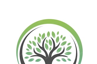 create a professional tree logo design