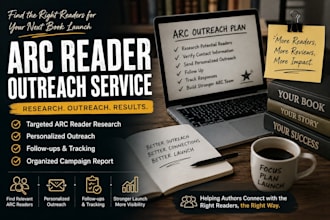build targeted arc reader outreach for your book