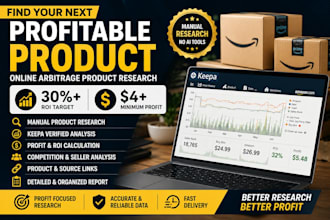 find profitable amazon fba online arbitrage products