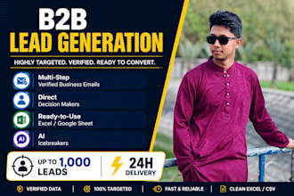do b2b lead generation and targeted prospect list with ai icebreakers