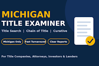 provide US title search and examination
