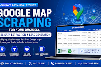 do google map scraping for your business b2b data extraction and lead generation