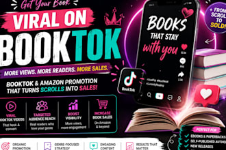 do viral booktok ebook promotion book amazon book promotion booktok book sales