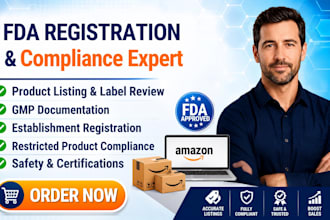 do fda registration for food, drug products, review your label for compliance