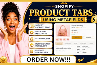 shopify metafields product page setup and optimization