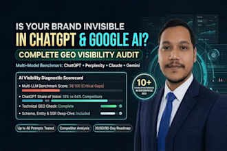 do a GEO audit and ai visibility baseline for your website