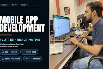 do mobile app development, ios, android, flutter, ai app
