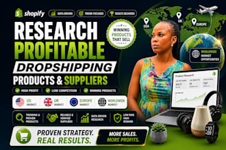 research winning shopify dropshipping products and suppliers