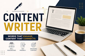 write content for you