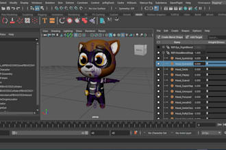 rig your character in autodesk maya
