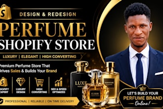 build perfume branding shopify store fragerance oud perfume cologne website
