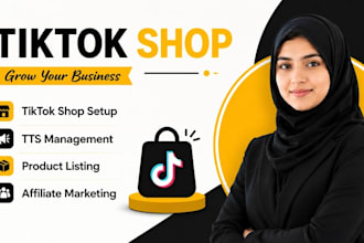 setup tik tok shop, tik tok affiliate and tiktok shop ads