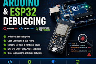 debug and troubleshoot your arduino or esp32 code