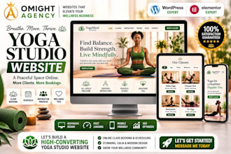 yoga studio website, yoga website, yoga teacher website, yoga class website