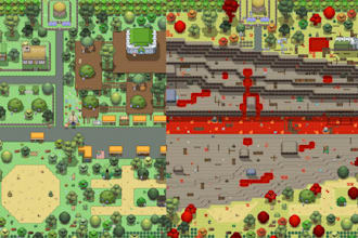 create custom pixel art battle backgrounds, pokemon map for your pokémon videos