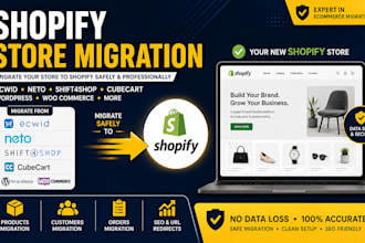 migrate neto, ecwid, shift4shop, cubecart, lightspeed, wix, weebly to shopify