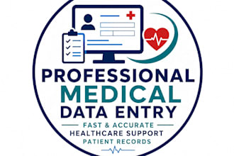do medical data entry, healthcare support, and health research  health technicia