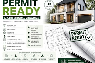 create permit ready electrical plumbing and hvac mep plans