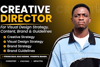 be your creative director for brand identity and visual strategy
