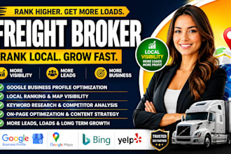 freight broker SEO freight shipping freight website optimization shipping