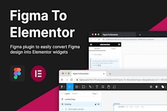 convert figma to wordpress, figma to elementor, figma to HTML, figma to react