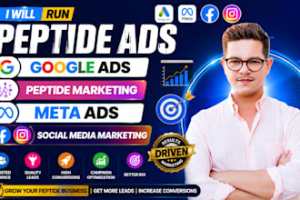run peptide ads google ads peptide marketing meta ads social media marketing