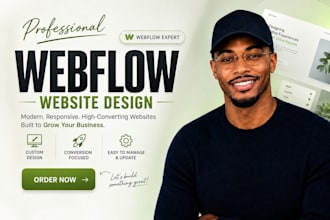 webflow website design, figma to webflow, webflow expert, webflow cms