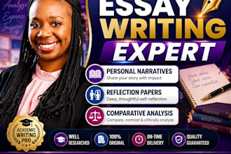 do personal narrative, self reflective essay, paper, comparative analysis report