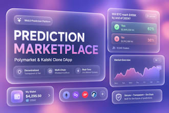 build  polymarket, augur, omen, kalshi prediction marketplace