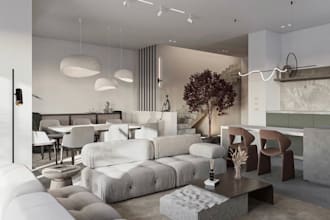 create highend photorealistic 3d architectural renders