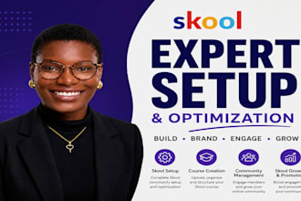 setup skool community skool credit repair skool online course creation