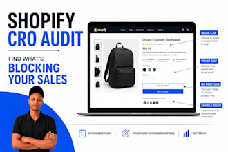 audit your shopify cro issues and conversion blockers