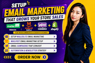 setup woocommerce wordpress maillerlite mailpoet email campaigns automation flow