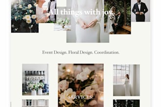 build event planning, wedding planner and event management website for parties