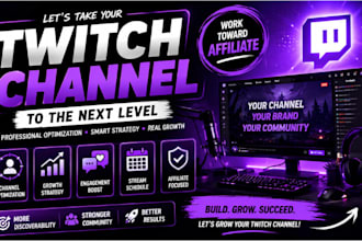 optimize your twitch channel for affiliate growth