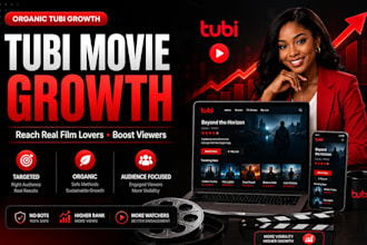 promote your tubi movie and reach real film lovers to boost viewers and ranking