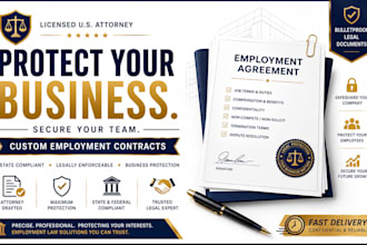 create a custom employment contract for startups and growing companies