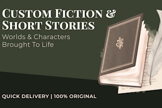 write fiction stories in any genre