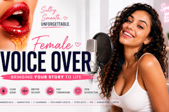 narrate sensual nsfw erotic voiceover asmr sfw for audiobook in acx standard