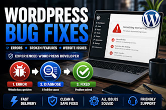 fix wordpress and elementor issues
