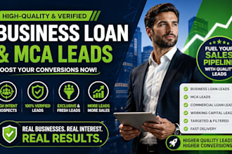 generate targeted mca leads and business loan leads