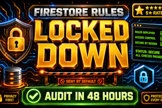 audit and fix your firebase firestore security rules