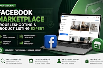 optimize facebook marketplace listings and troubleshoot issues