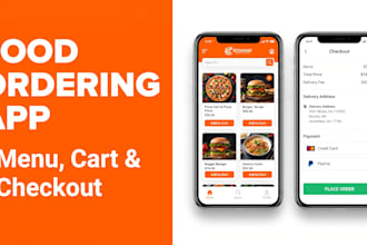 design a simple online ordering experience for restaurants
