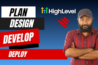 build or clone urgent website, gohighlevel landing page
